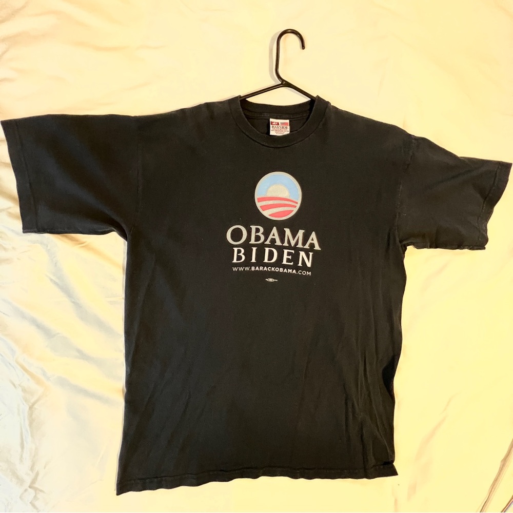 Nice black OBAMA / BIDEN political tee